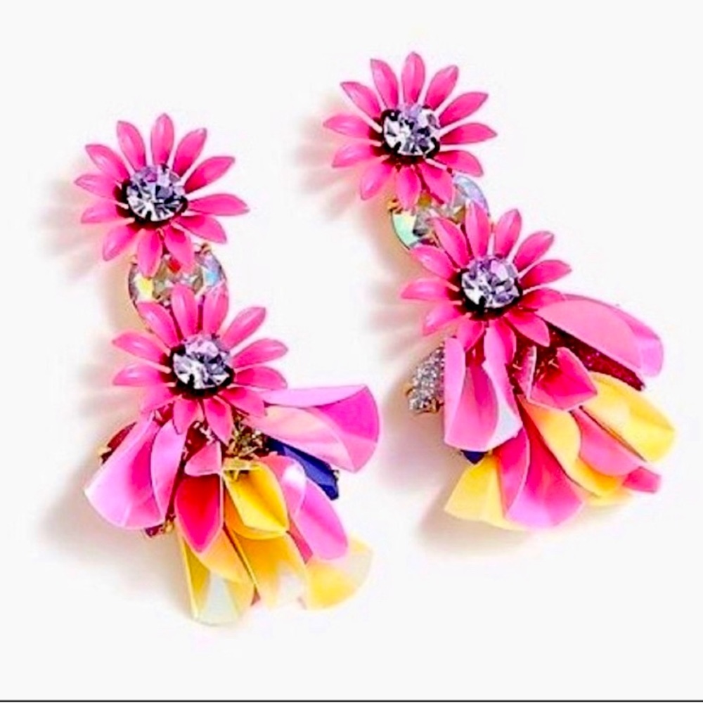 J.Crew wild fiesta drop earrings